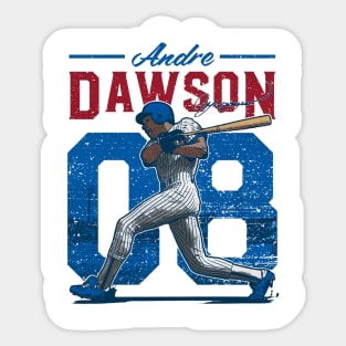 Andre Dawson Chicago C Vintage Sticker